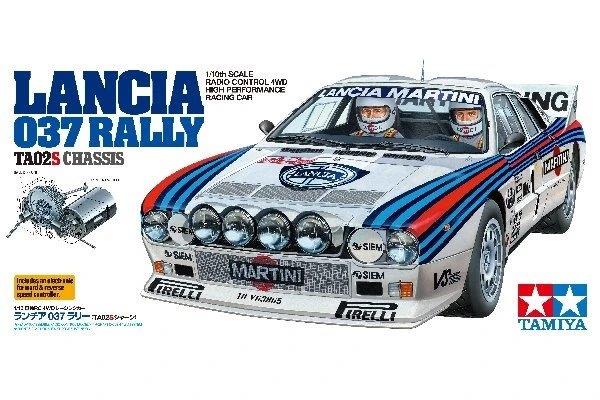 TAMIYA 1/10 R/C Lancia 037 Rally (TA02-S) - 2