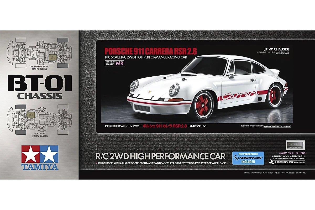 TAMIYA 1/10 R/C Porsche 911 Carrera RSR 2.8 (BT-01) - 2