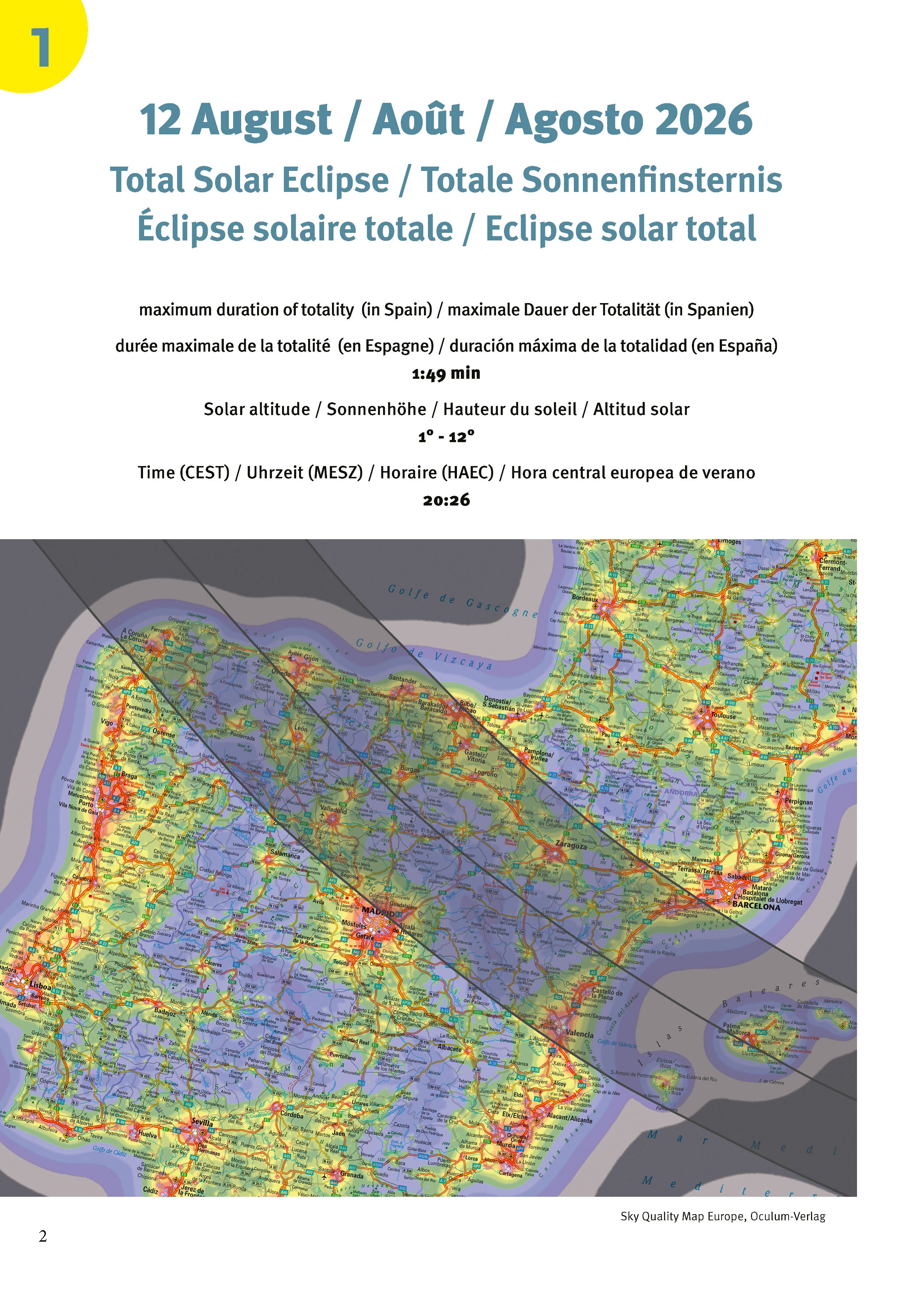 OCULUM SOLAR ECLIPSE ATLAS - 2026/2027/2028 - 3
