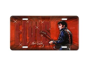Elvis License Plate