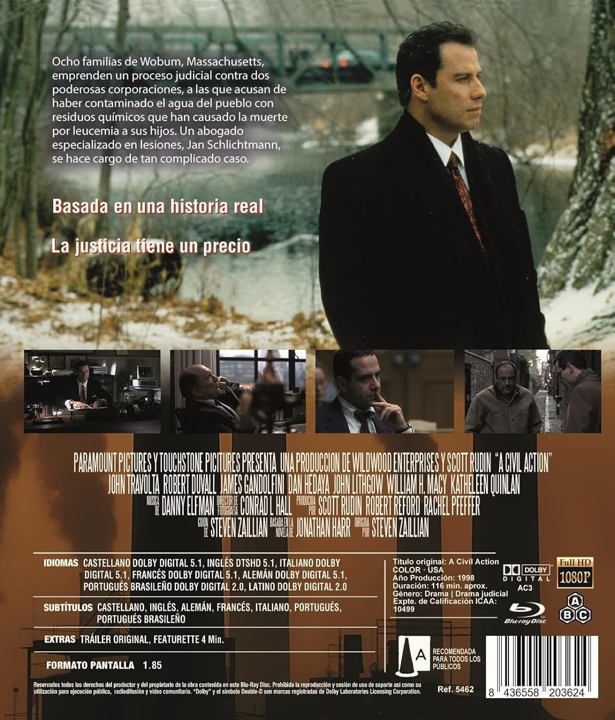 A Civil Action (ej svensk text) (Blu-ray) - 2