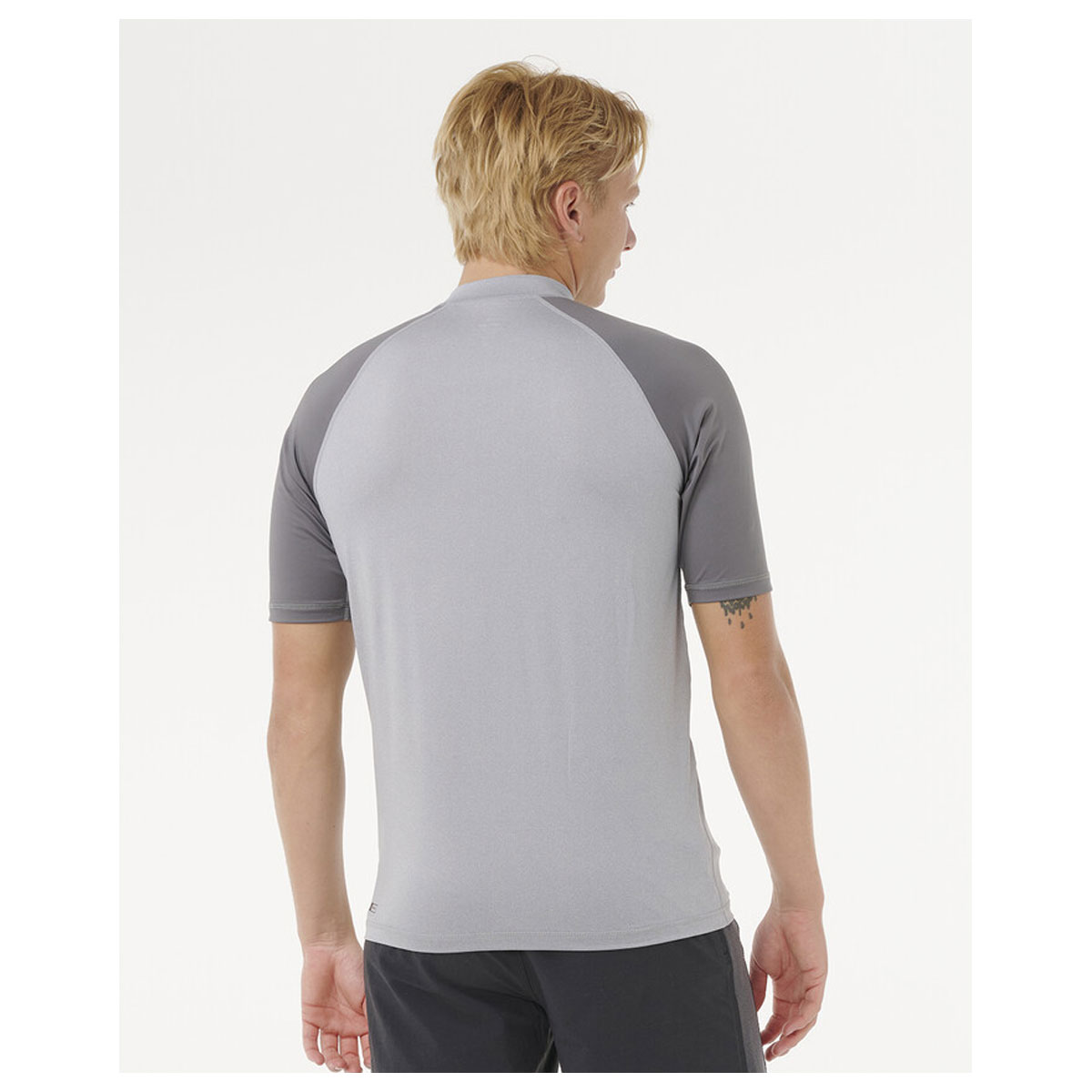 Rip Curl uv-tröja Shock UV Tee grey marle - 2