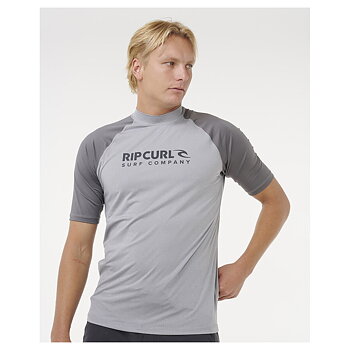 Rip Curl uv-tröja Shock UV Tee grey marle