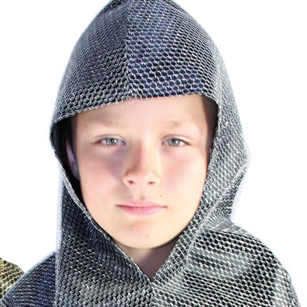 Ringbrynja i textil från tyska Holzspielerei 