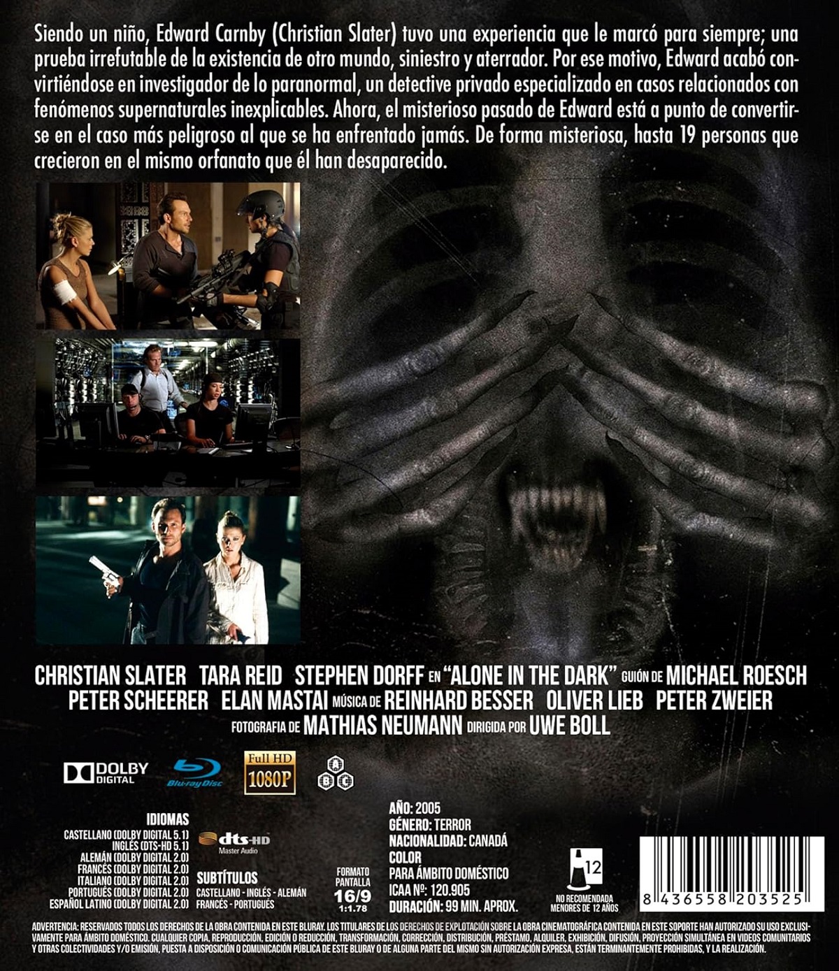 Alone In the Dark (ej svensk text) (Blu-ray) - 2