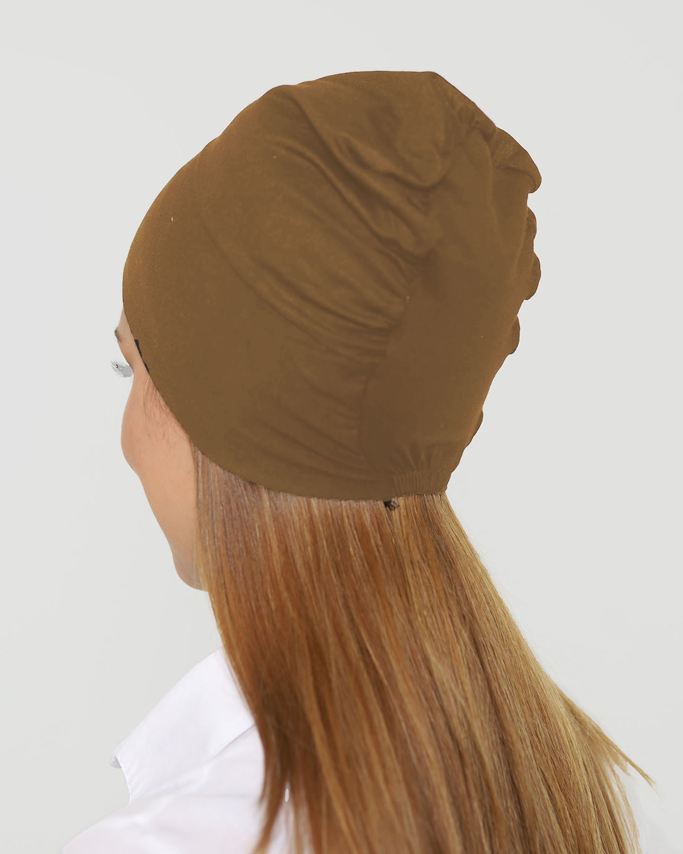 Cap - Whole-coverage - Brown - 2