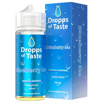 Dropps of Taste 50–100 ML Blueberry Ice
