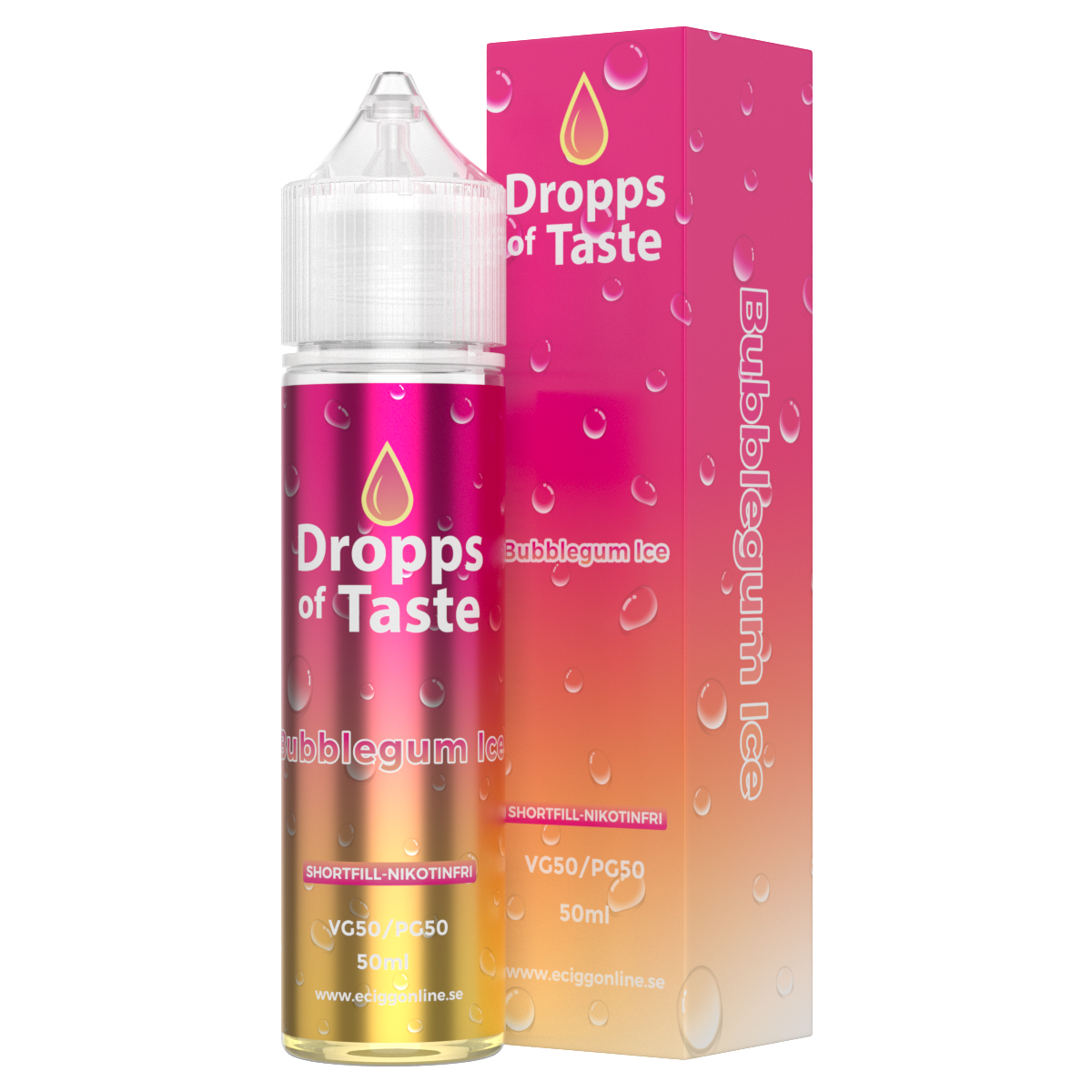 Dropps of Taste 50–100 ML Bubblegum Ice - 2