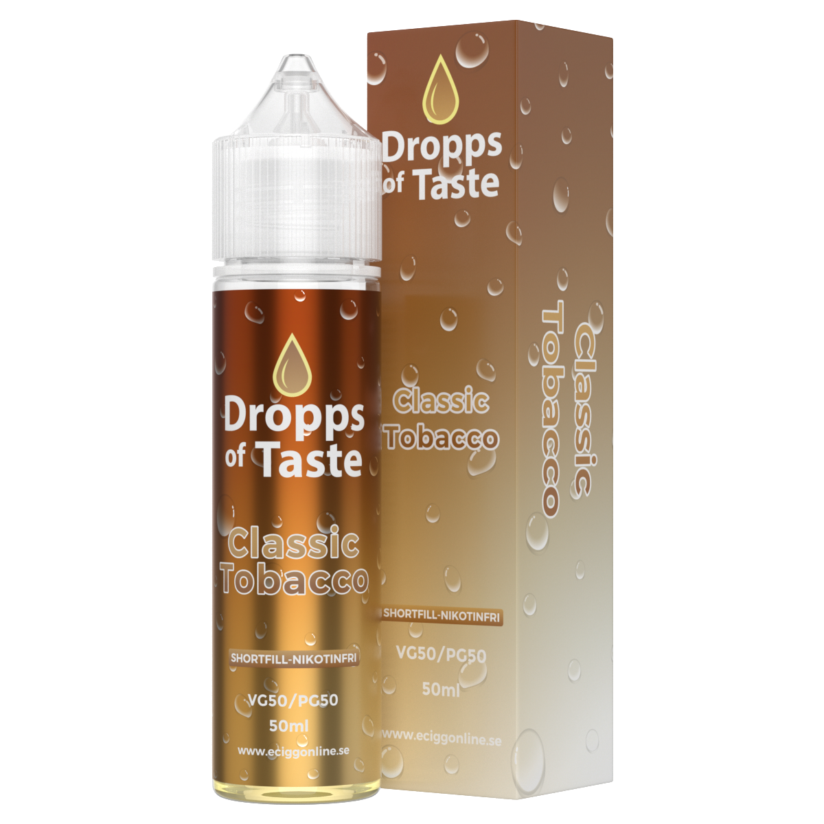 Dropps of Taste 50–100 ML Classic Tobacco - 2
