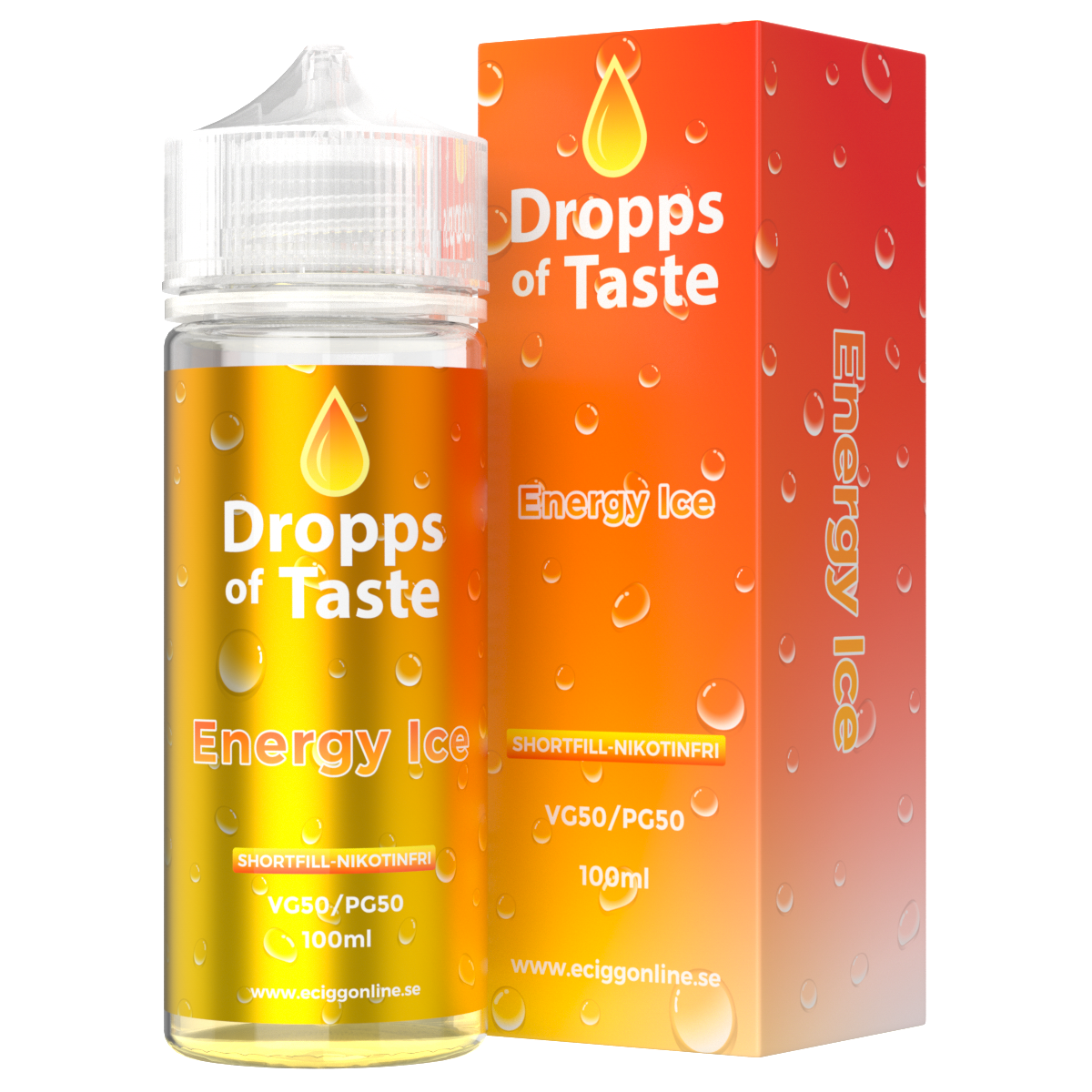 Dropps of Taste 50–100 ML Energy Ice
