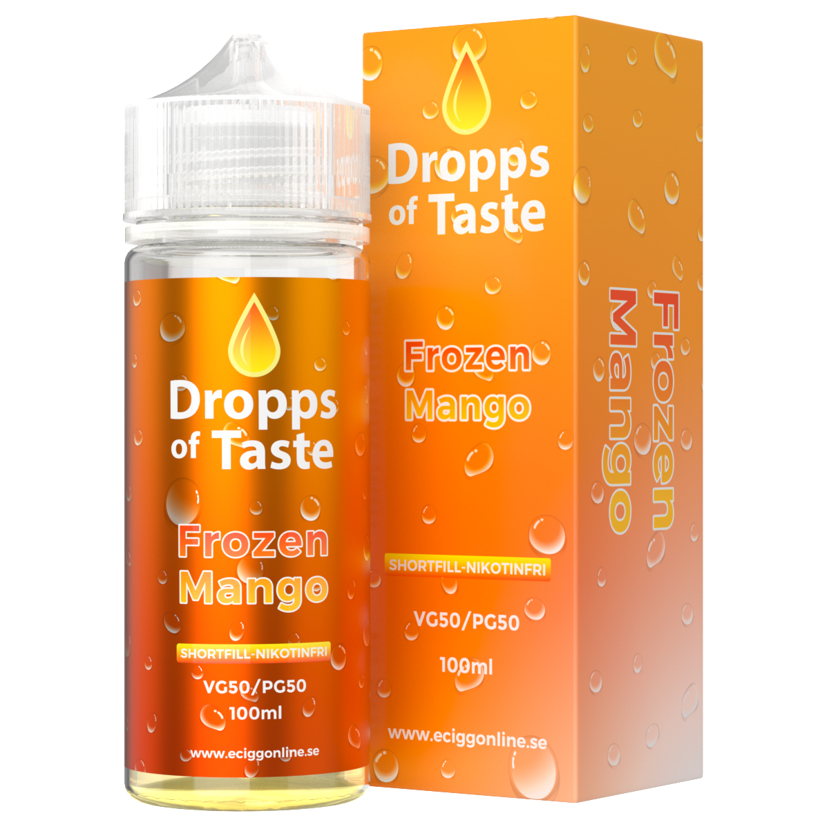 Dropps of Taste 50–100 ML Frozen Mango