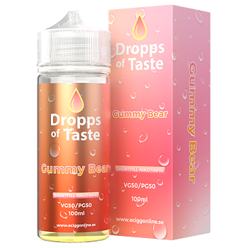 Dropps of Taste 50–100 ML Gummy Bear