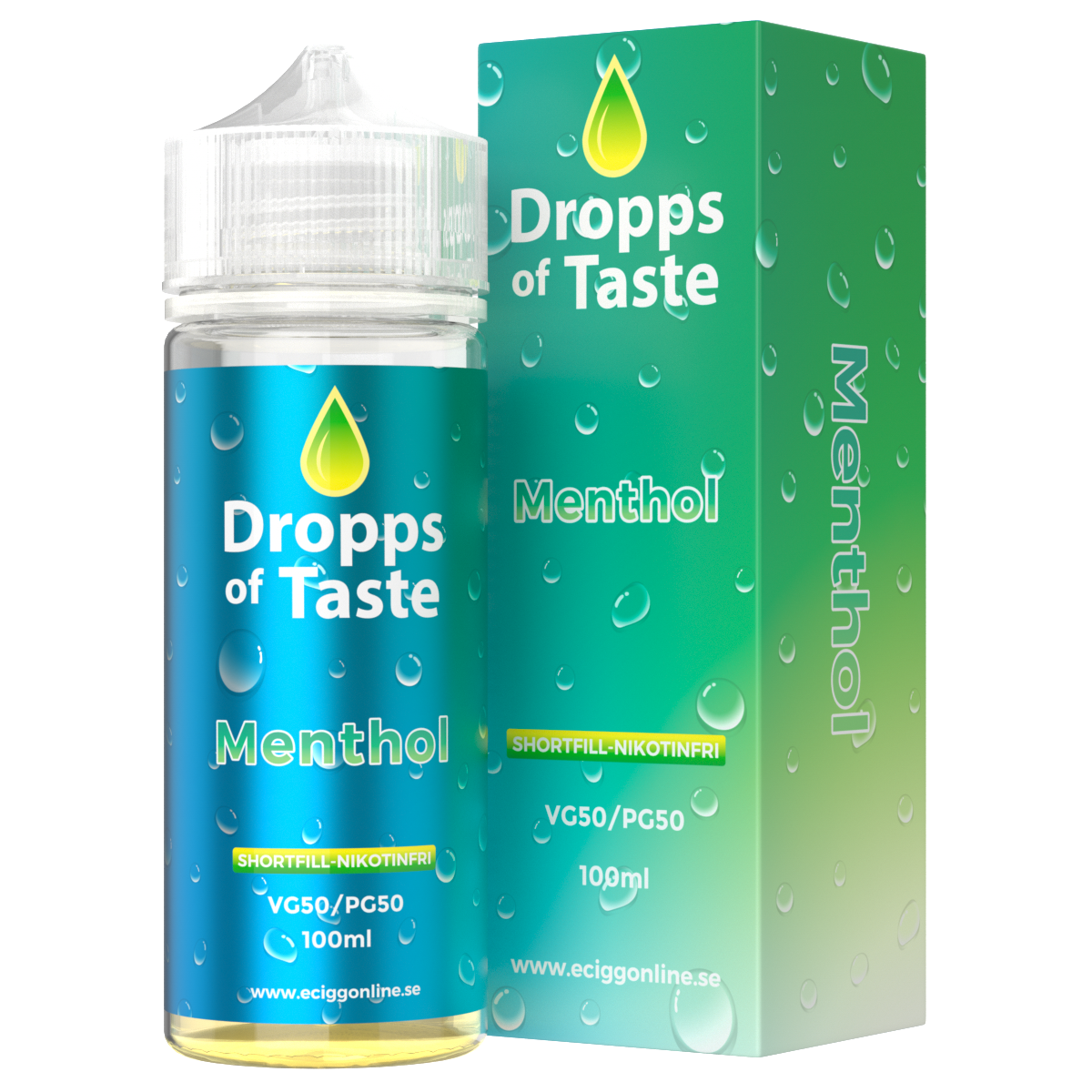 Dropps of Taste 50–100 ML Menthol