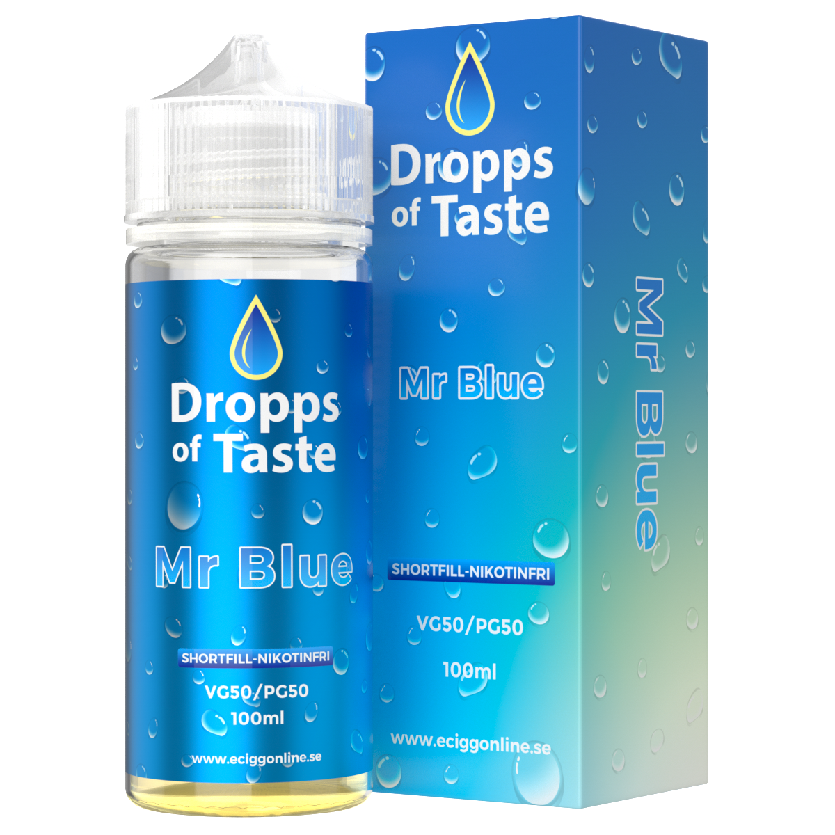 Dropps of Taste 50–100 ML Mr Blue