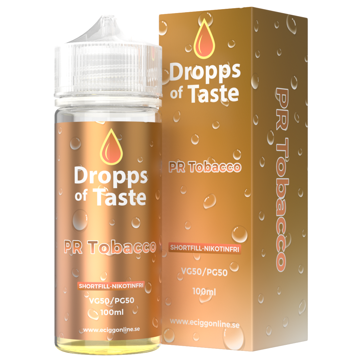 Dropps of Taste 50–100 ML PR Tobacco