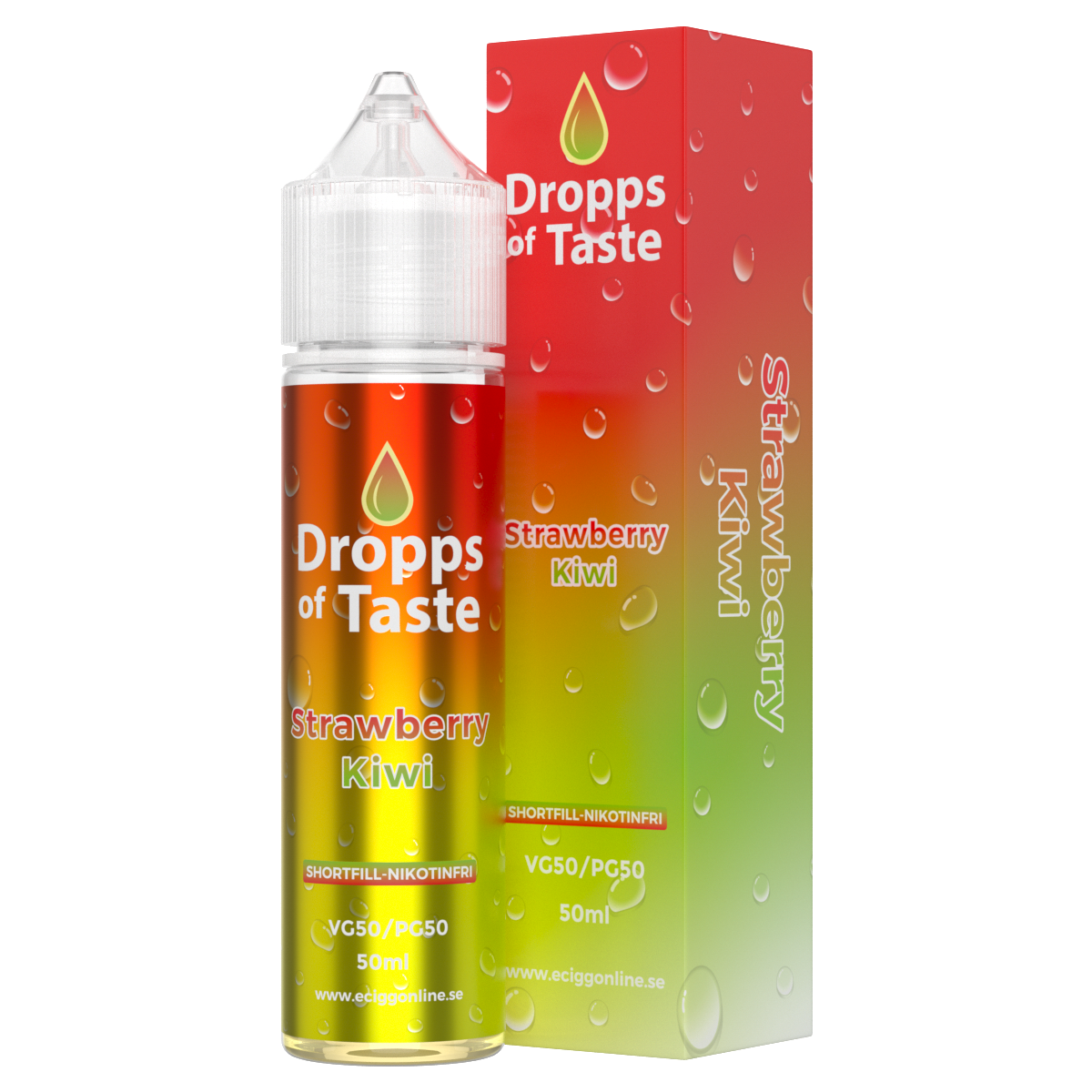 Dropps of Taste 50–100 ML Strawberry Kiwi - 2
