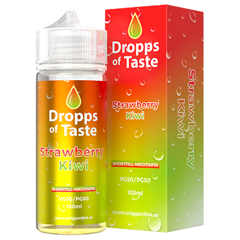 Dropps of Taste 50–100 ML Strawberry Kiwi
