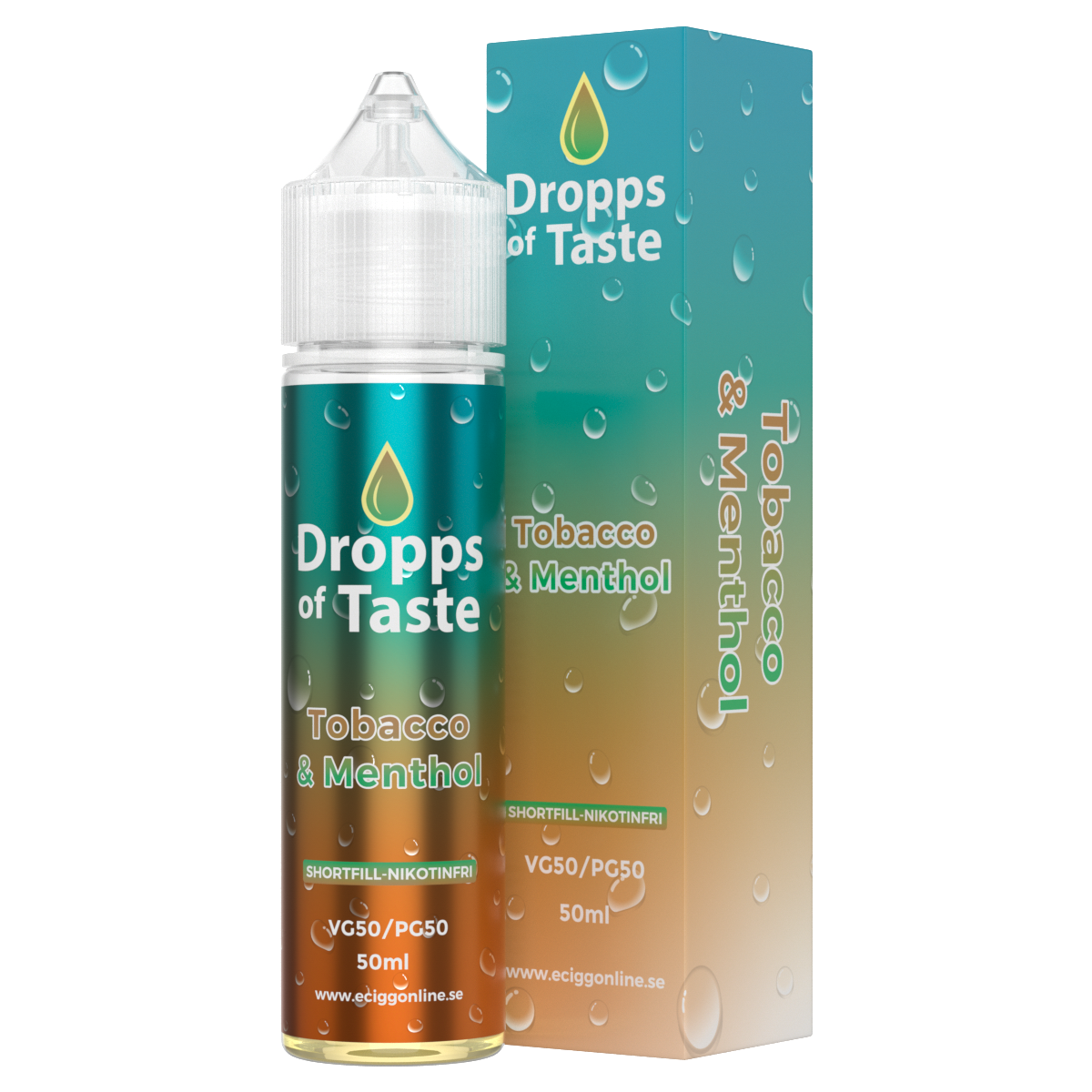 Dropps of Taste 50–100 ML Tobacco & Menthol - 2