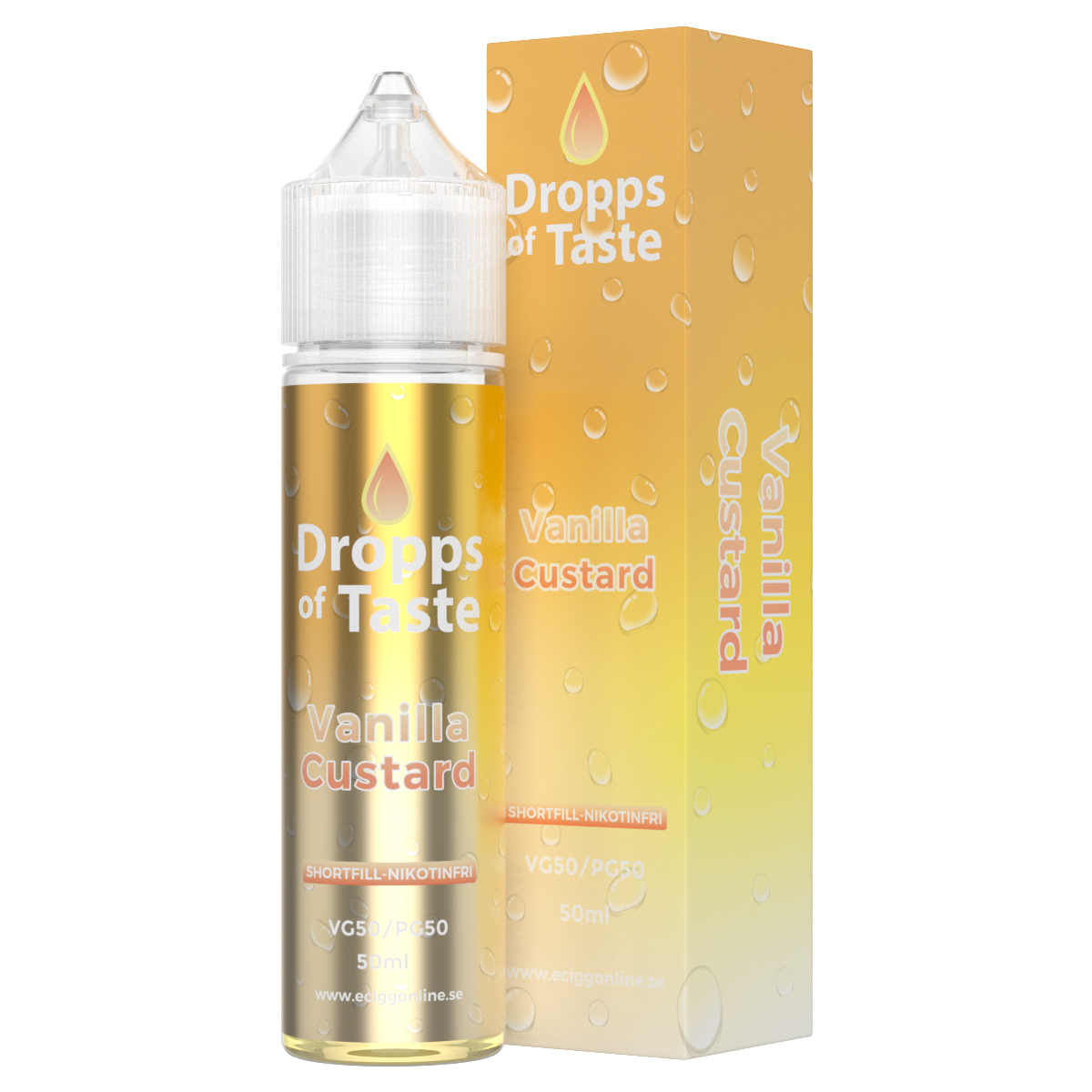 Dropps of Taste 50–100 ML Vanilla Custard - 2