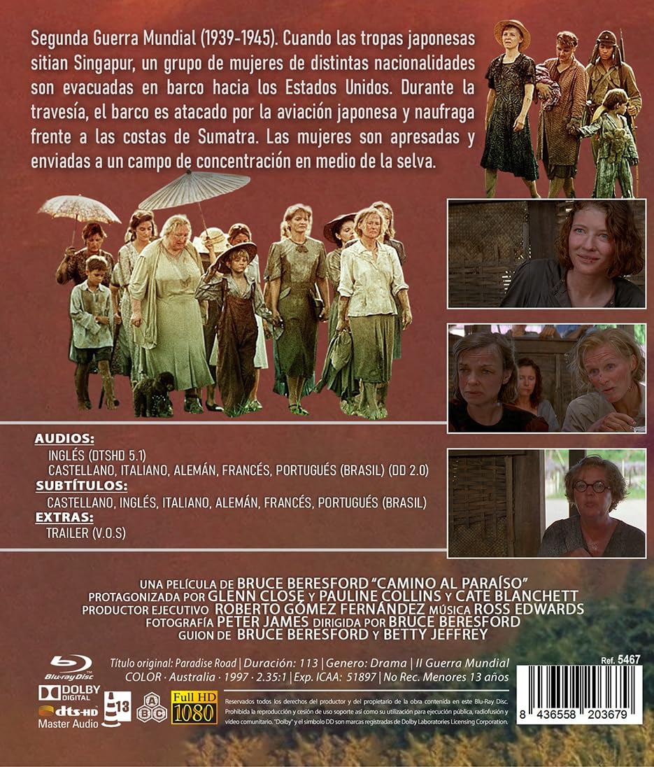 Paradise Road (ej svensk text) (Blu-ray) - 2