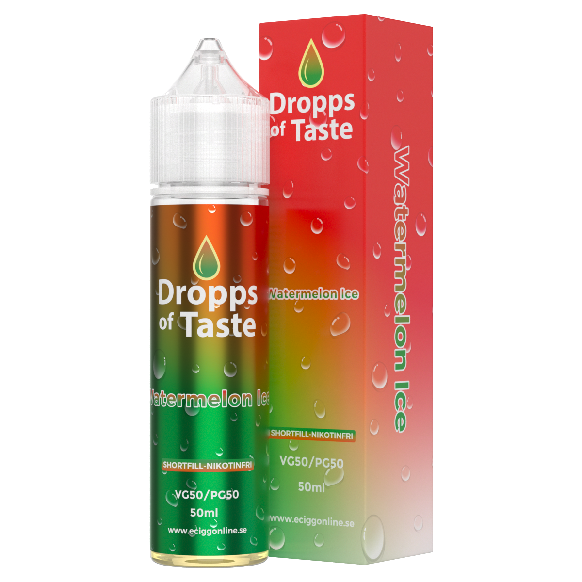 Dropps of Taste 50–100 ML Watermelon Ice - 2