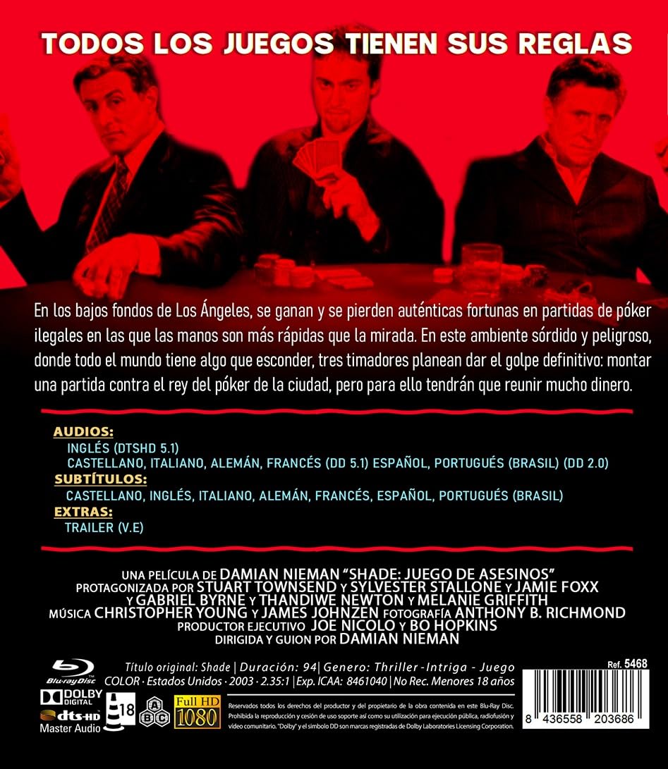 Shade (ej svensk text) (Blu-ray) - 2