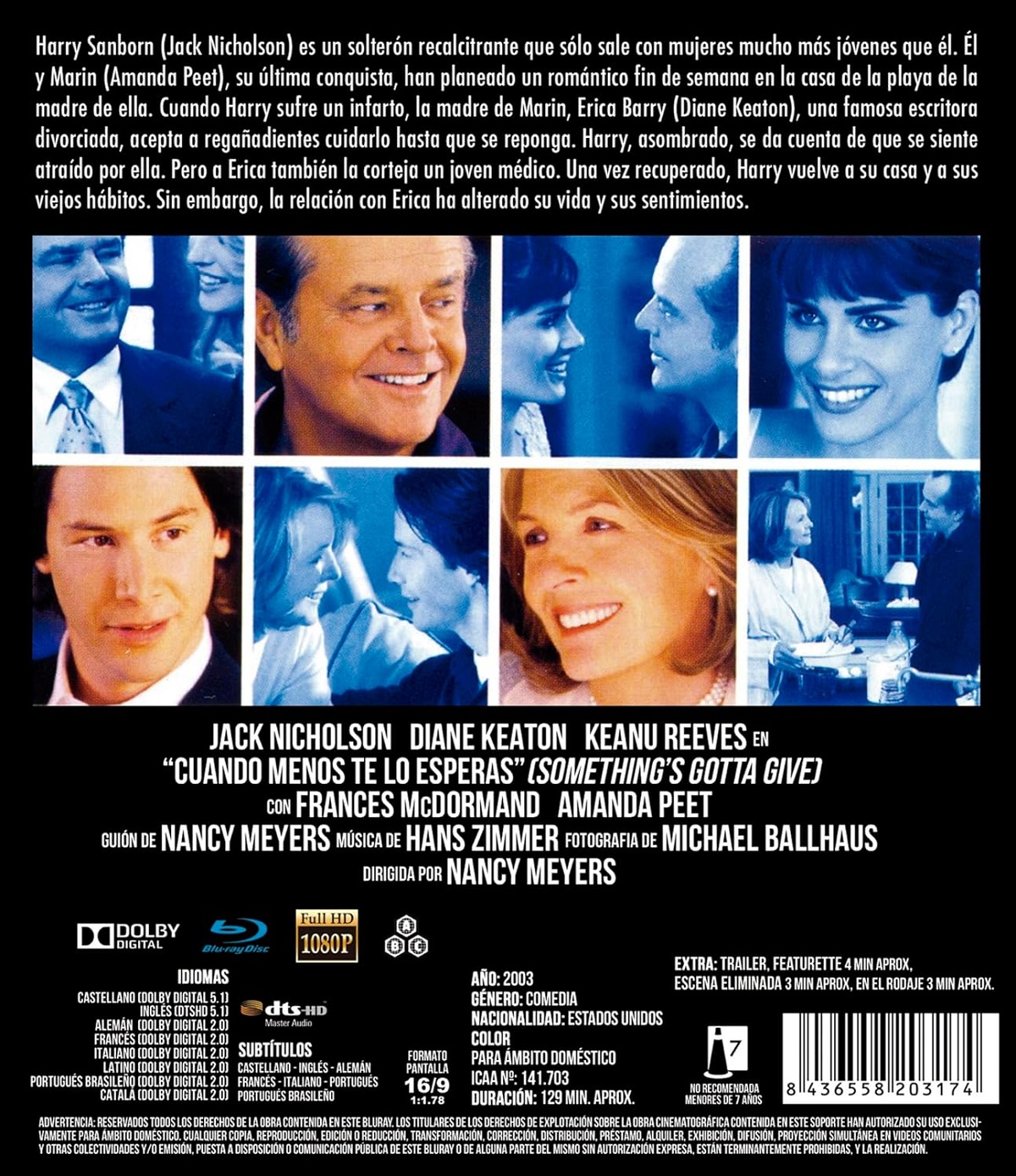 Something's Gotta Give (ej svensk text) (Blu-ray) - 2