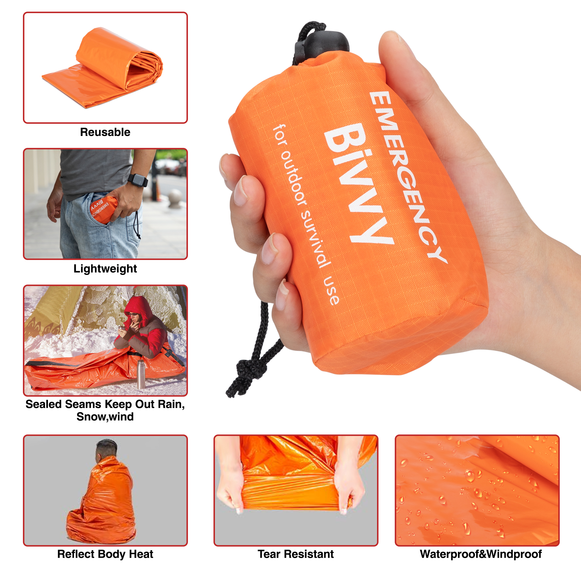 Sovsäck för nödsituationer, Bivvy
