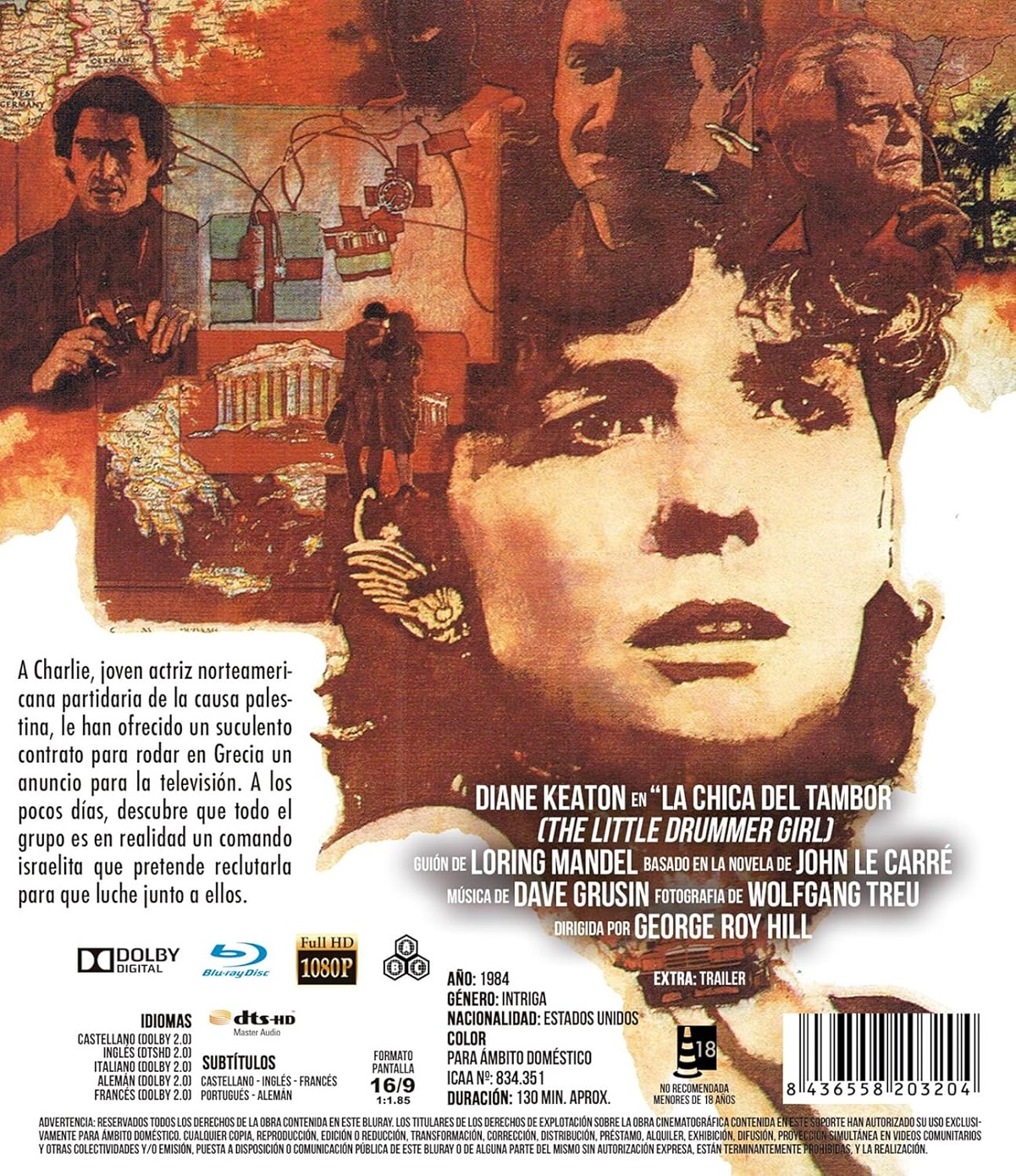 The Little Drummer Girl (ej svensk text) (Blu-ray) - 2