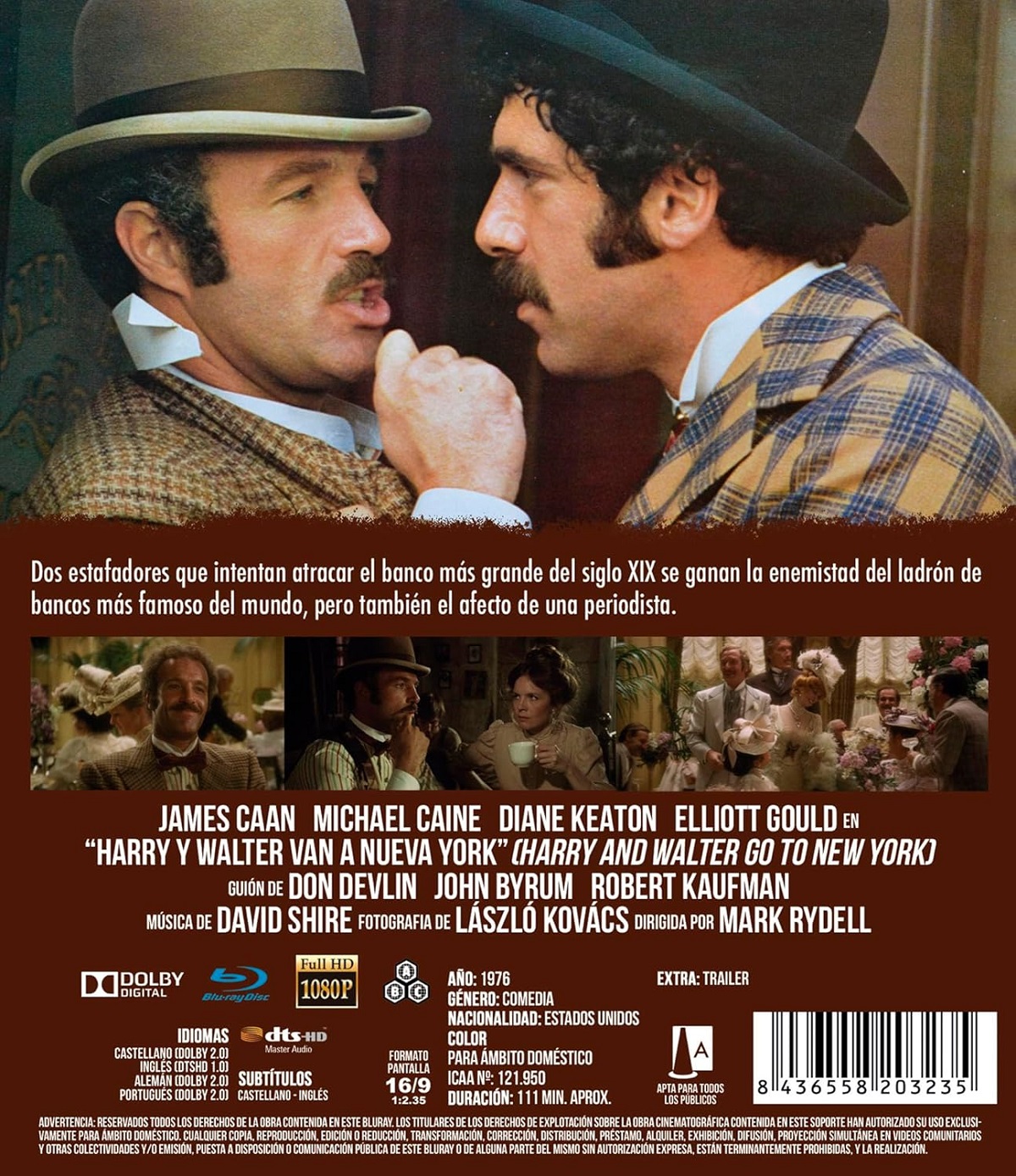 Harry And Walter Go To New York (ej svensk text) (Blu-ray) - 2