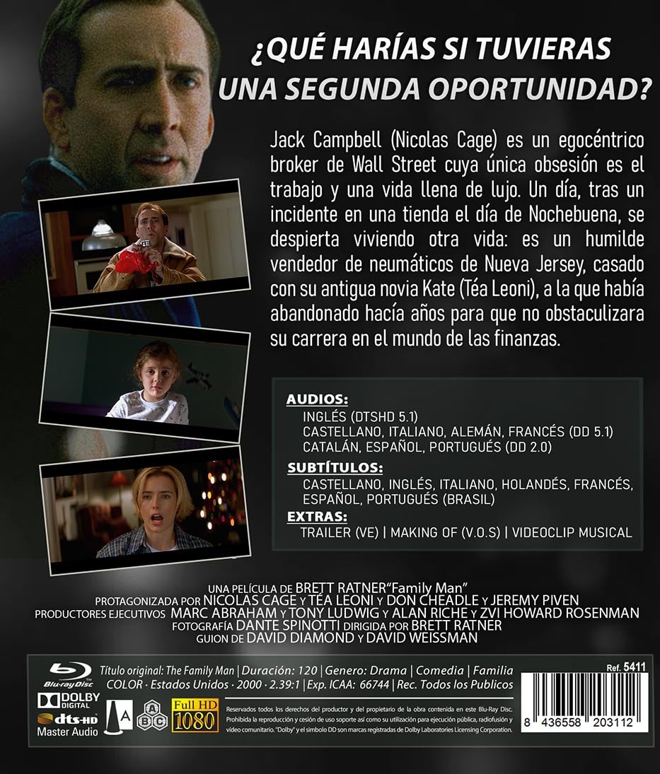 The Family Man (ej svensk text) (Blu-ray) - 2