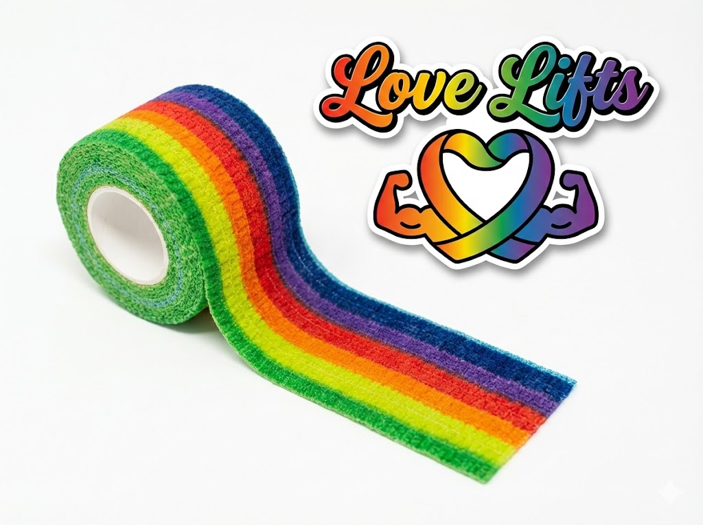 Thumbs Up Premium Hook Grip Tape - Love Lifts - 5