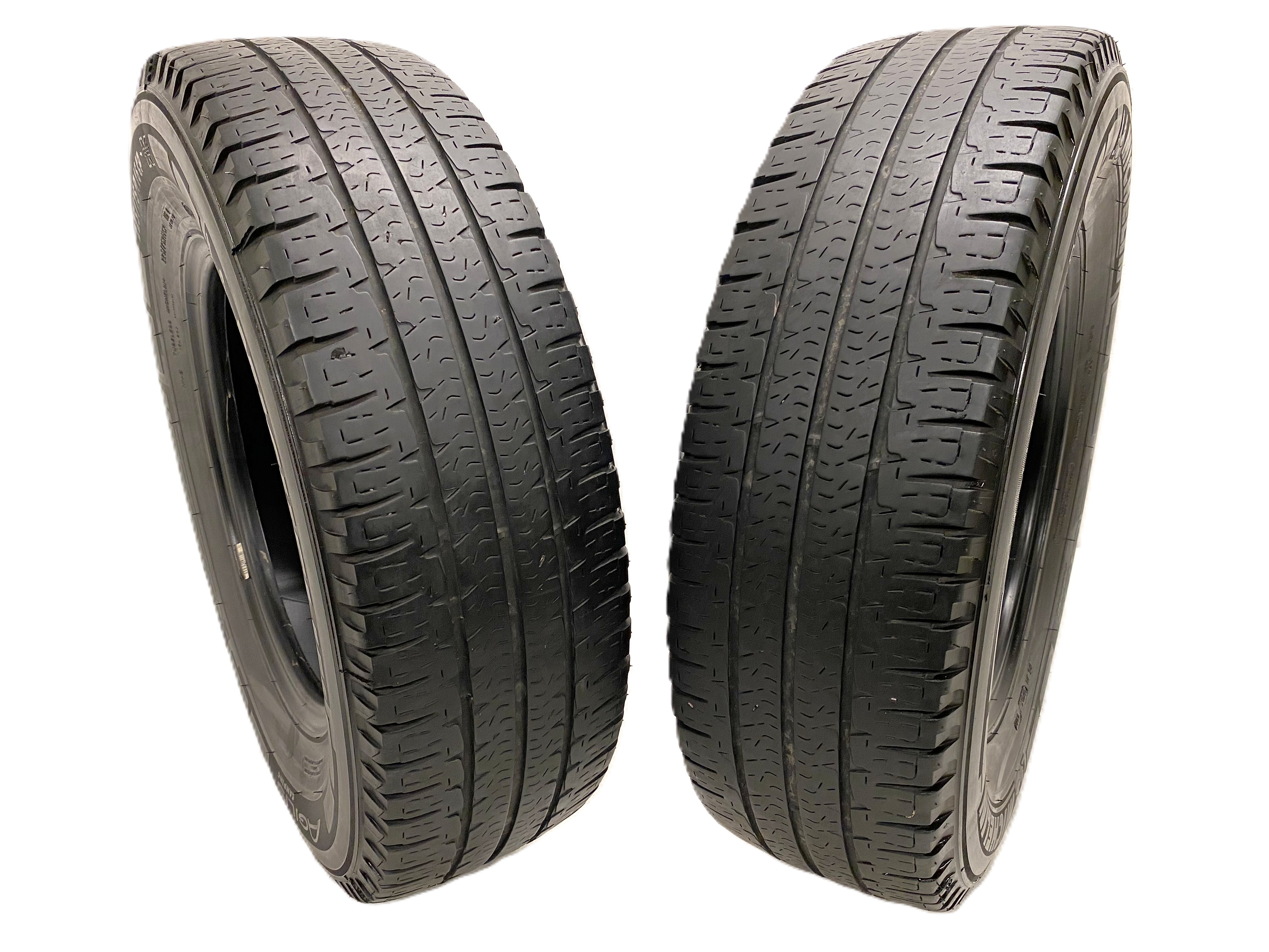 16" BEGAGNADE SOMMARDÄCK C-Däck | 2 st 225/75 R16 CP 116Q Michelin Agilis Camping | V09-17 | 4.5|4.5 mm