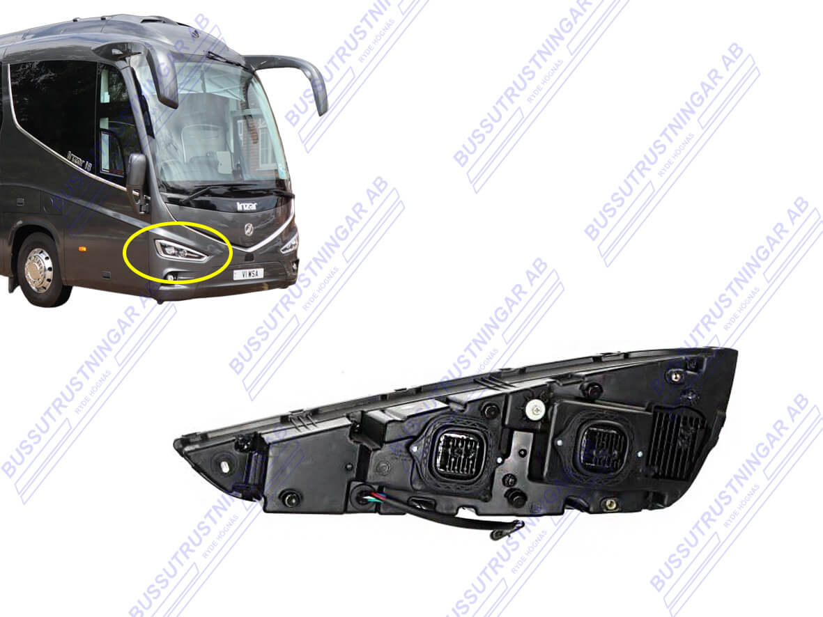 Huvudstrålkastare Irizar i6 i8 Hö LED - 3