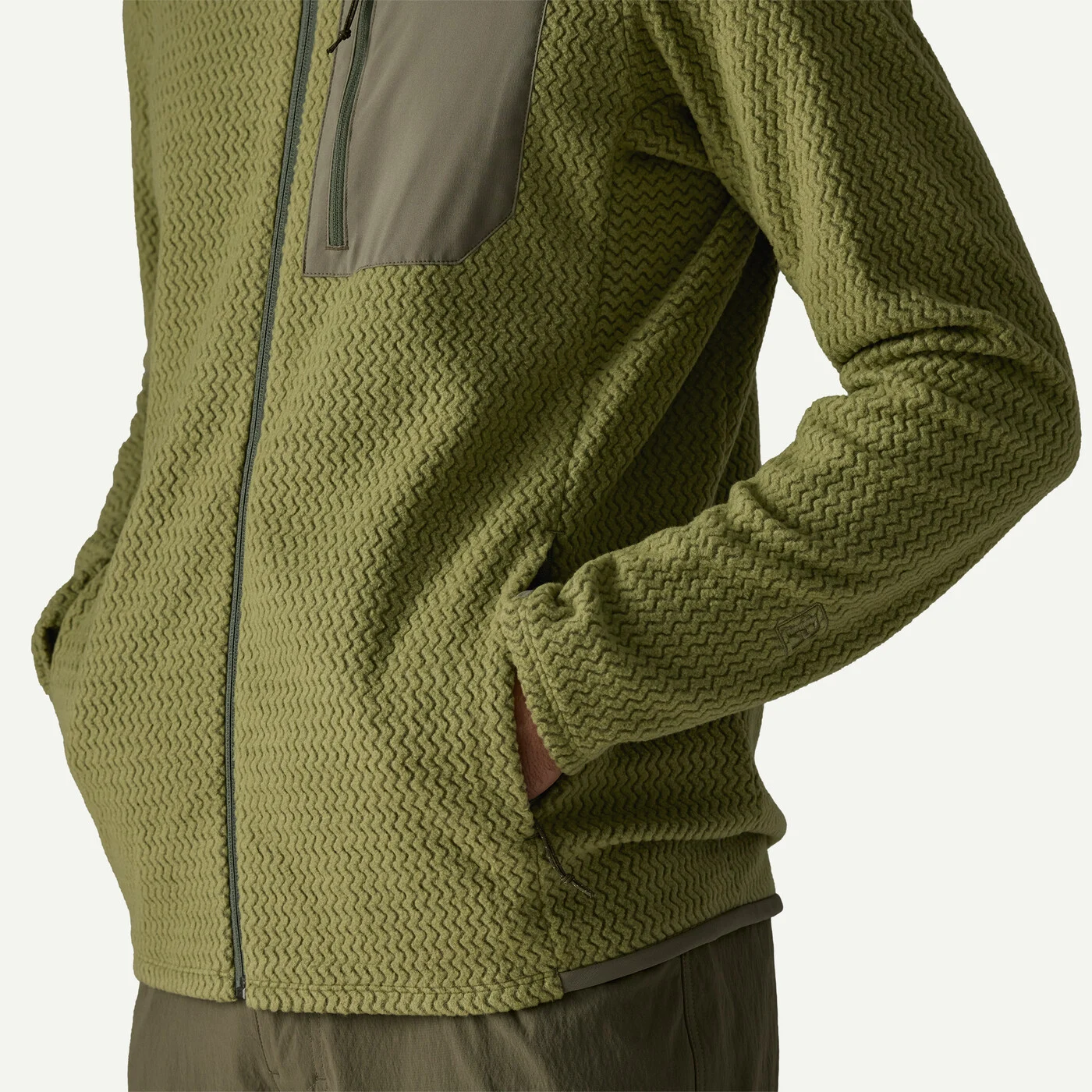 Patagonia R1 Air Jkt - Caper Green - 6
