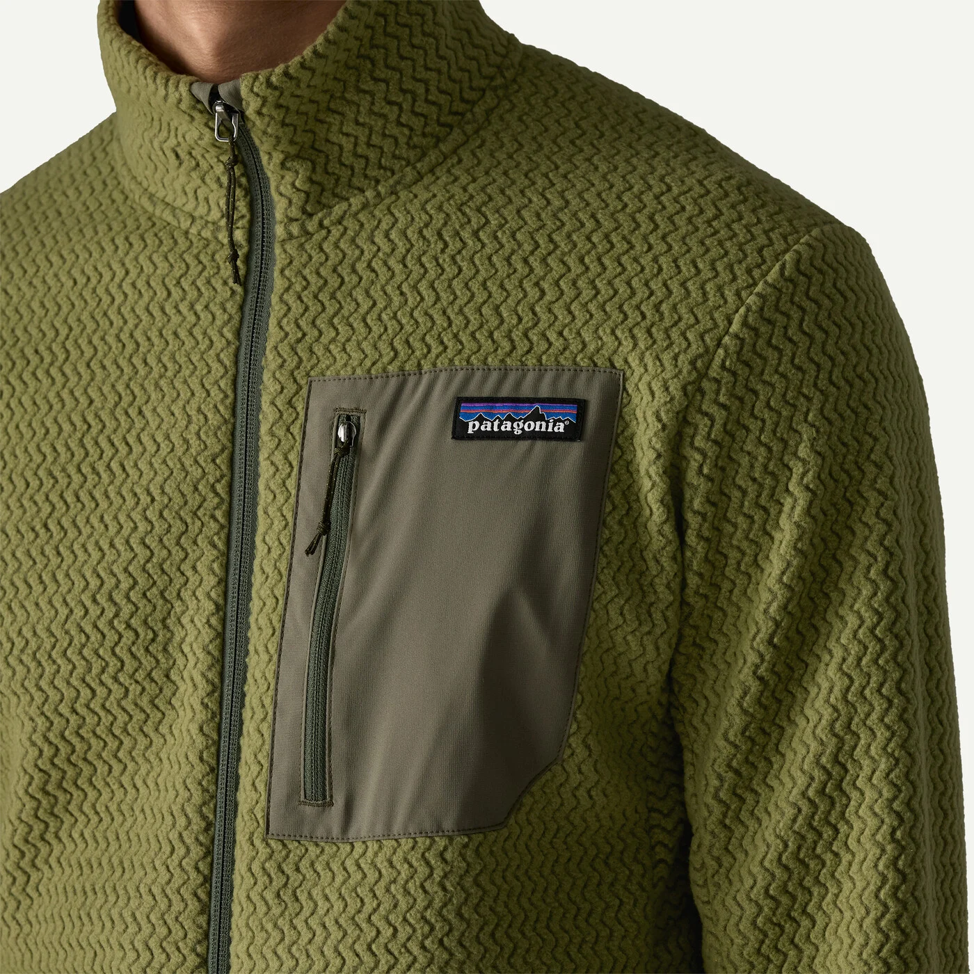 Patagonia R1 Air Jkt - Caper Green - 7