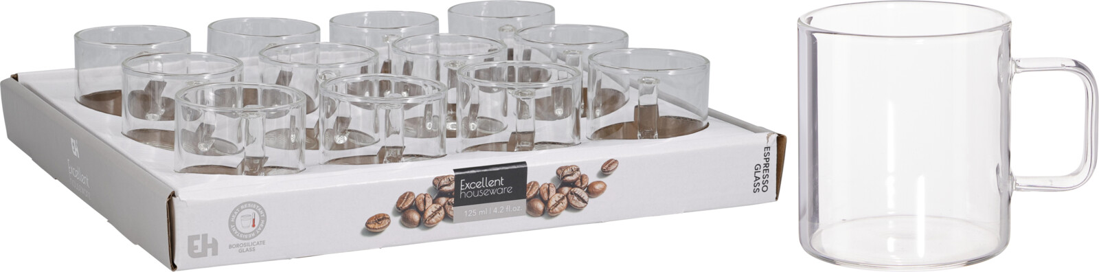 Espressoglas 12,5 cl