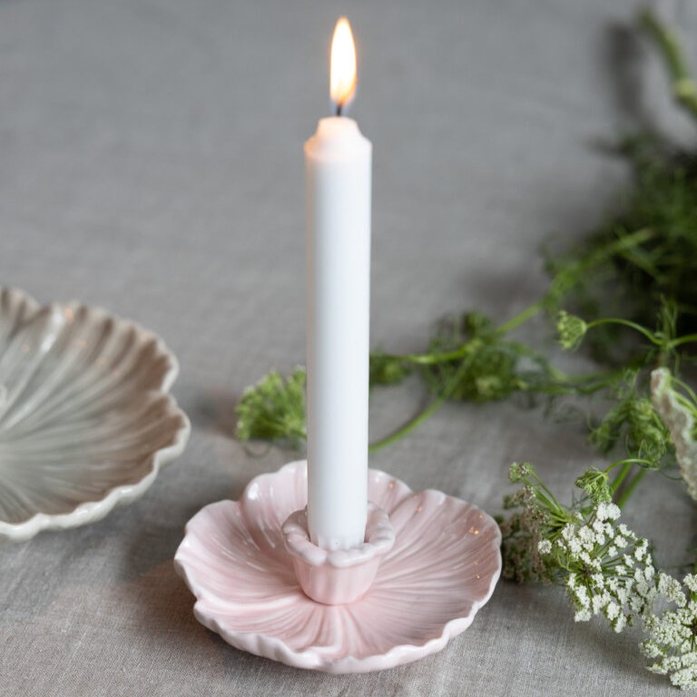 Botanik ljusstake Ljusrosa - Liten