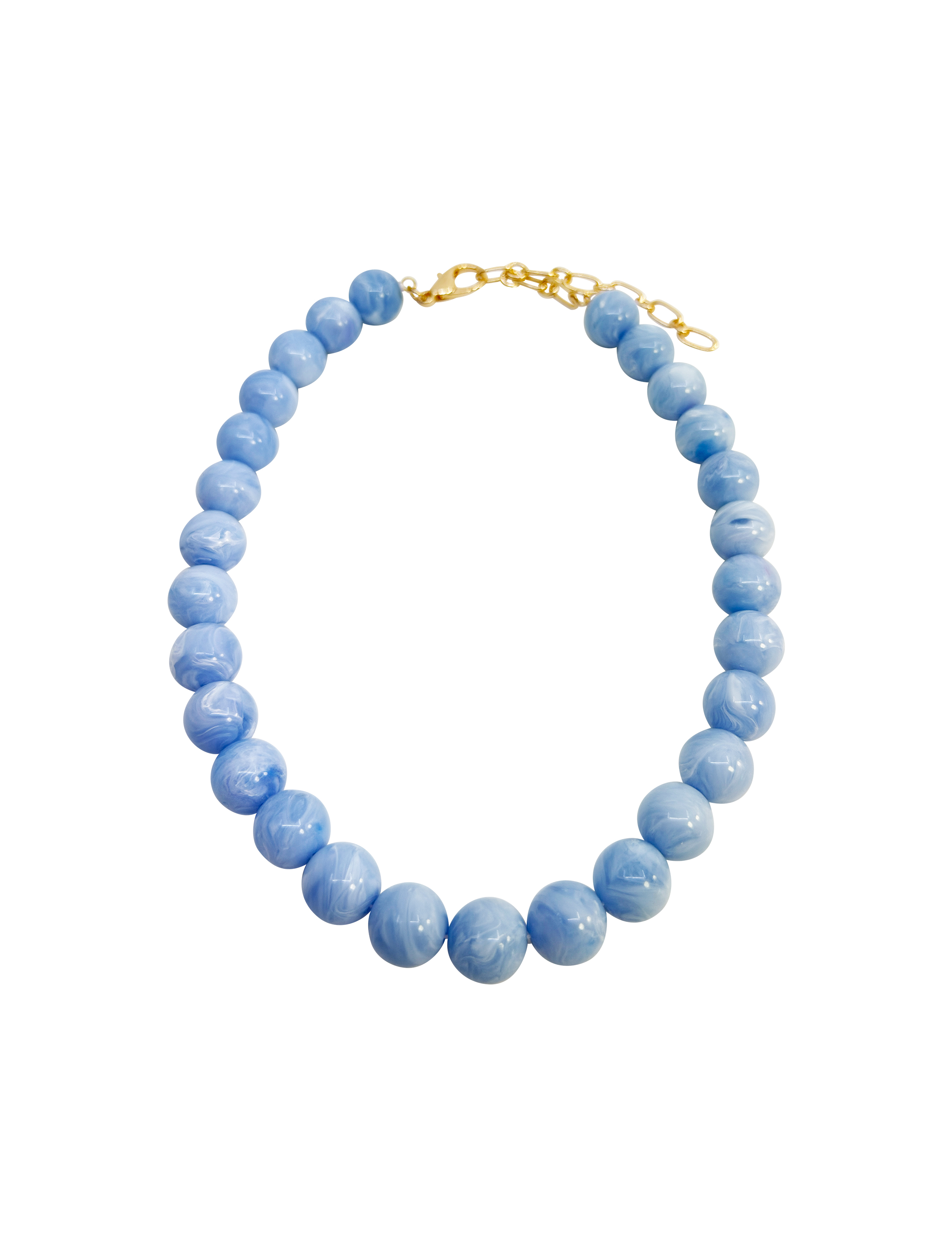LOLA NECKLACE LIGHT BLUE