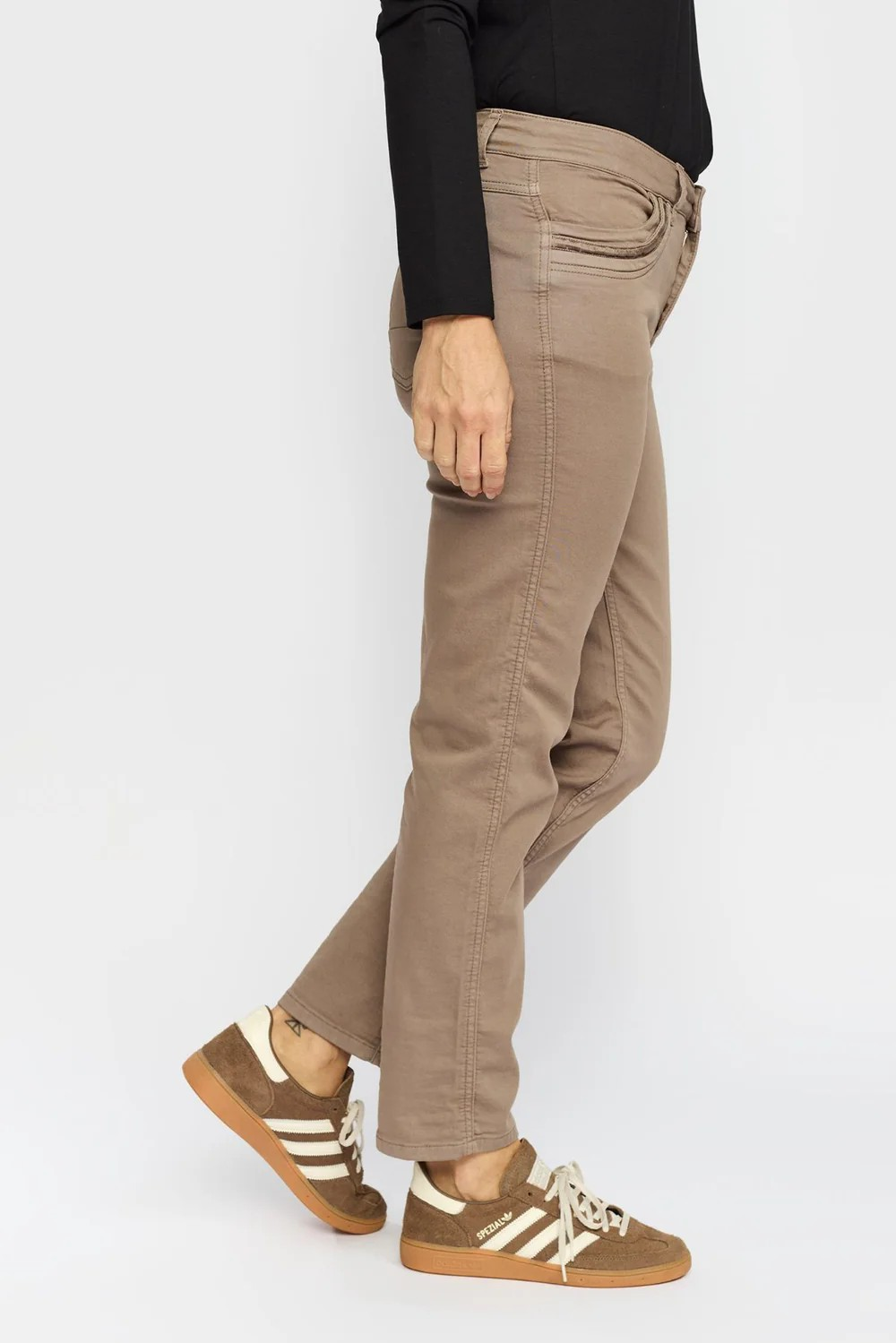 Berit Pant - Driftwood - 2-Biz