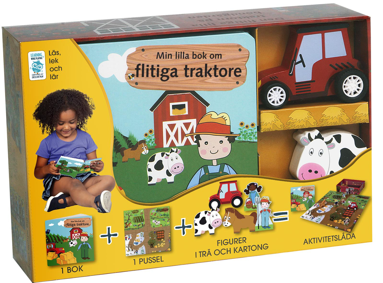 Aktivitetslåda - Den flitiga lilla traktorn