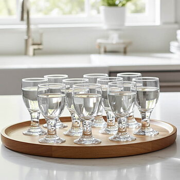 Snapsglas 2cl, klassisk spetsmodell 