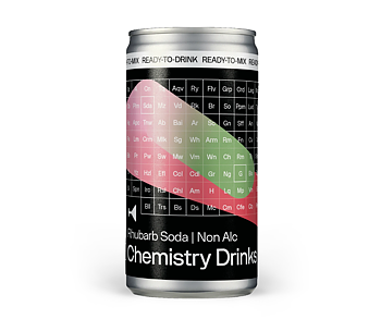 Chemistry Drinks Rhubarb Soda 