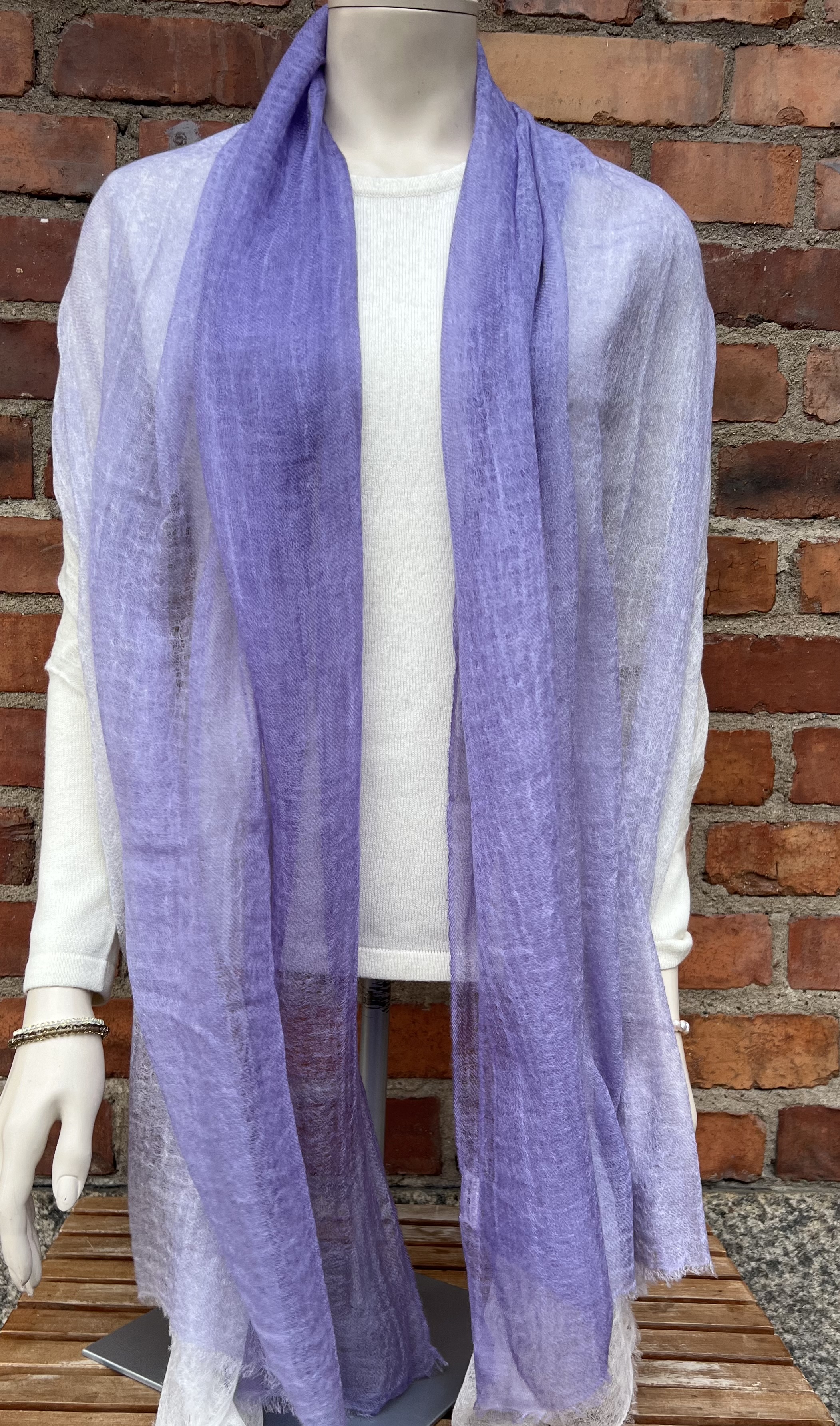 Gran Sasso - Babycashmere sjal  - 4
