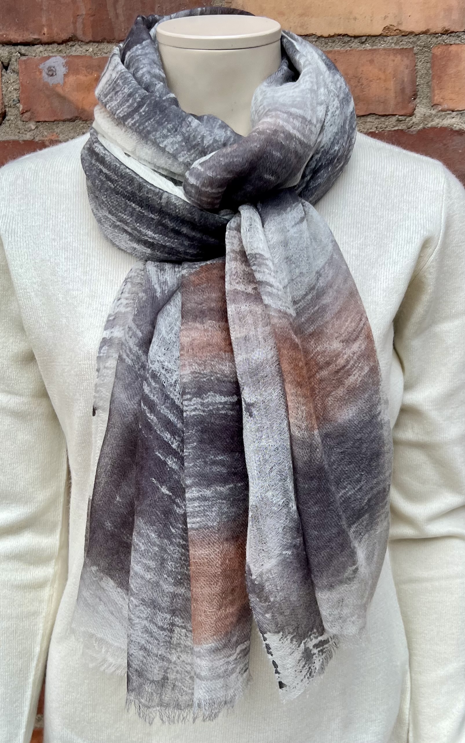 Gran Sasso - Babycashmere sjal  - 2