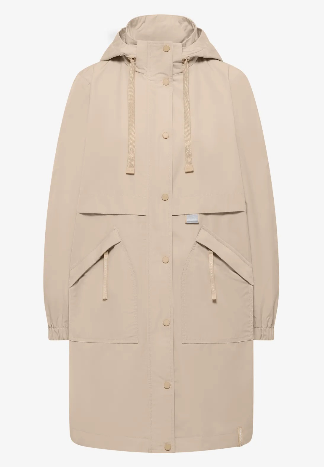 Long Cotton Coat - Cecil - 5