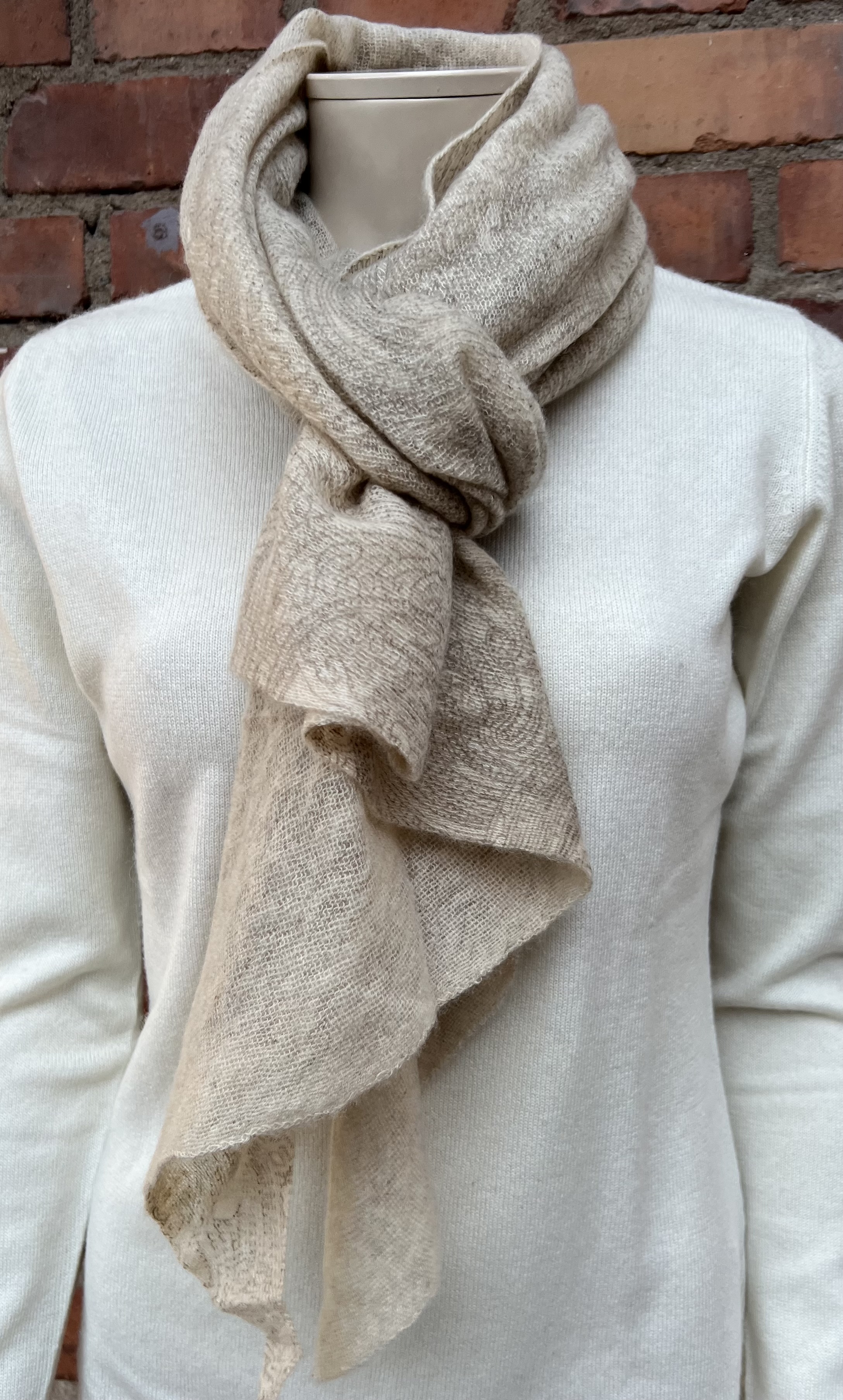 Gran Sasso 2 - Babycashmere gles sjal 