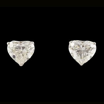 JANE Heart Diamonds Total 1.4  ct - 3