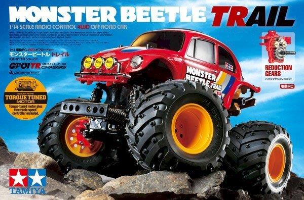 TAMIYA 1:14 R/C Monster Beetle Trail (GF-01TR) - 2