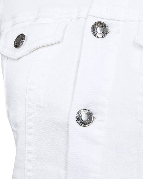 Jeansjacka Rock vit - 3